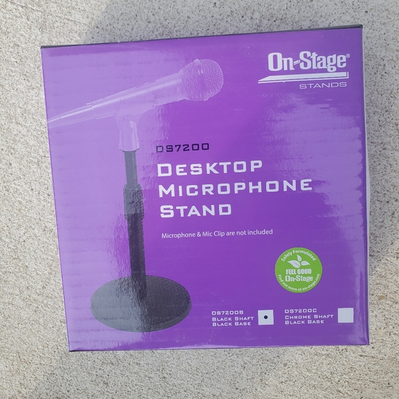 Desktop Microphone Stand NEW - Picture 1 of 6